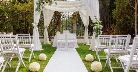 outdoor wedding venue